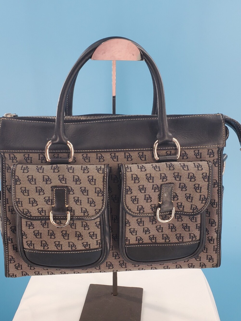Dooney & Bourke two pocket shoulder bag
